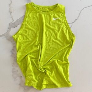 Nike Neon Green Athletic Tank